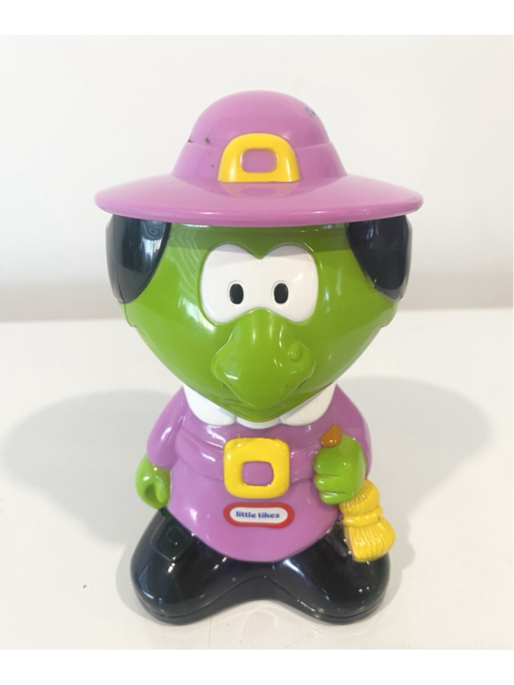 Little Tikes Scream Beams Witch Flashlight Purple Halloween Works Vintage